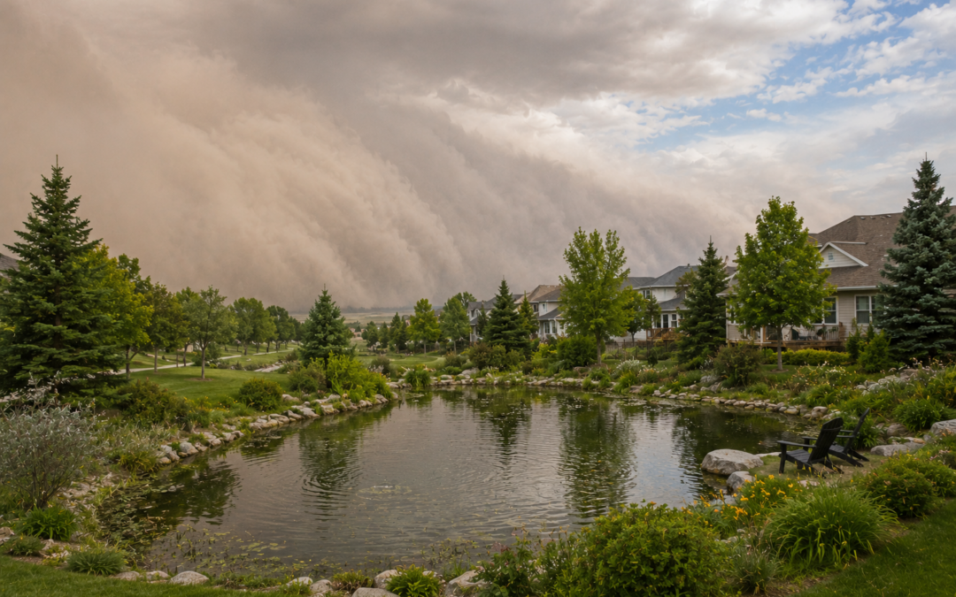 When the Prairie Blows: Dust Storm Aftermath and What It Means for Your Pond